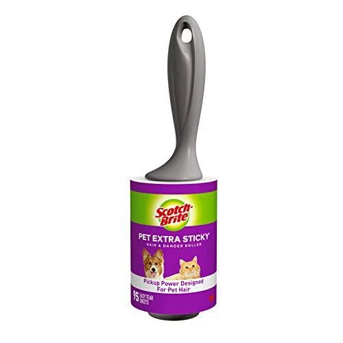 Scotch-Brite Pet Extra Sticky Hair Lint Roller 95 Sheets