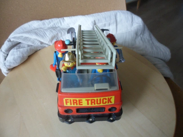 Playmobil réf 3525 Grande Echelle - Vintage Grand Camion pompier | Rakuten