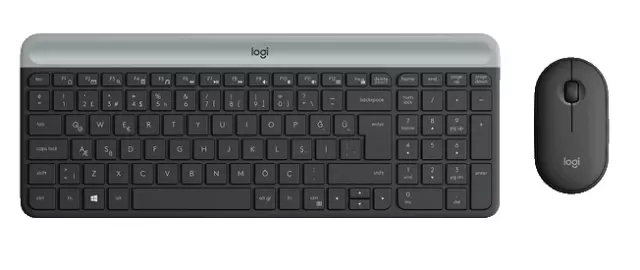 Combo de teclado y ratón inalámbrico Logitech MK470 delgado AZERTY DISEÑO FRANCÉS