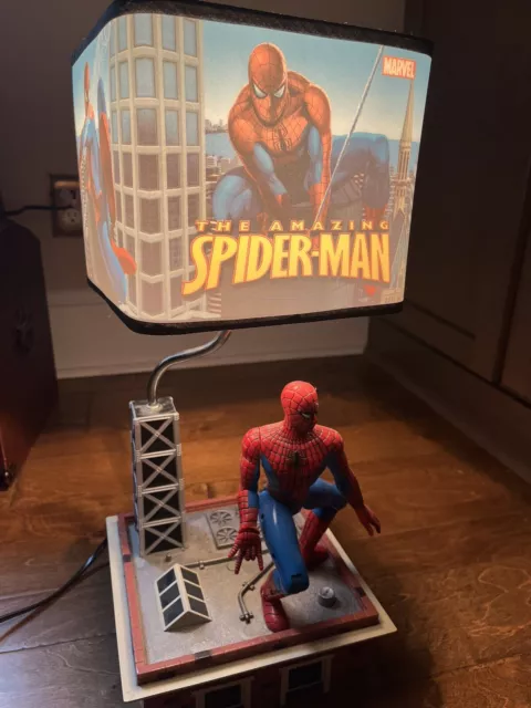 Vintage Spider-Man Lamp