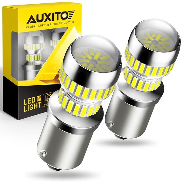 54KPLUS 1156 P21W 7506 BA15S LED Backup Reverse Lights Bulbs Lamps 6000K White