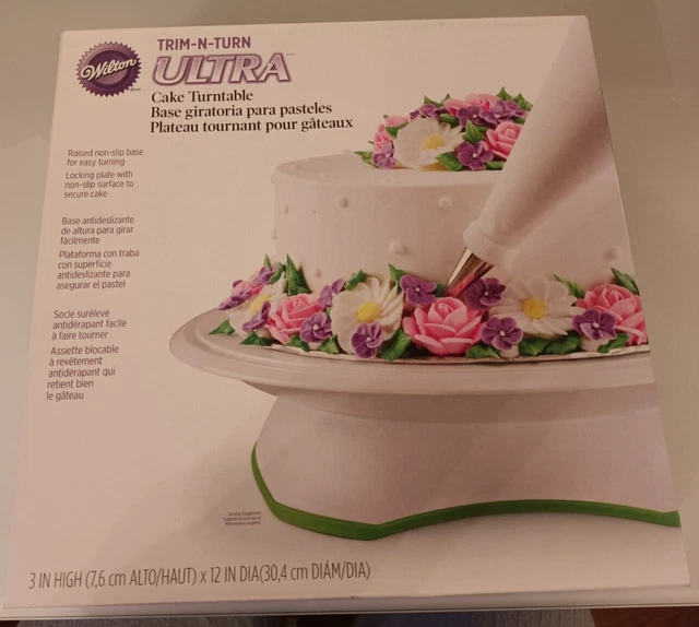 Wilton Trim-N-Turn Giradischi ultra torta - Ottime condizioni