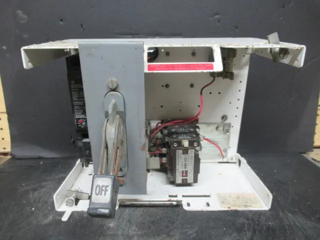 Cutler Hammer Motor Starter Control 12" W/ A10Cn0 Nema Size 1 15 Amp 600 Vac