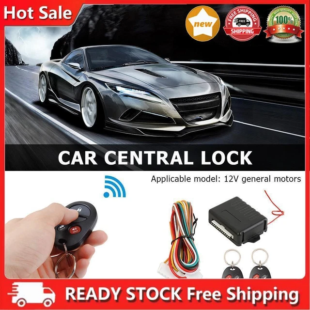 Car Remote Central Door Locking Kit Auto Keyless Entry Alarm System 410/T123
