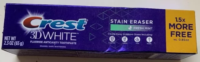 Crest 3D White Whitening Toothpaste Zahnpasta 65g Ovp für extra weiße Zähne