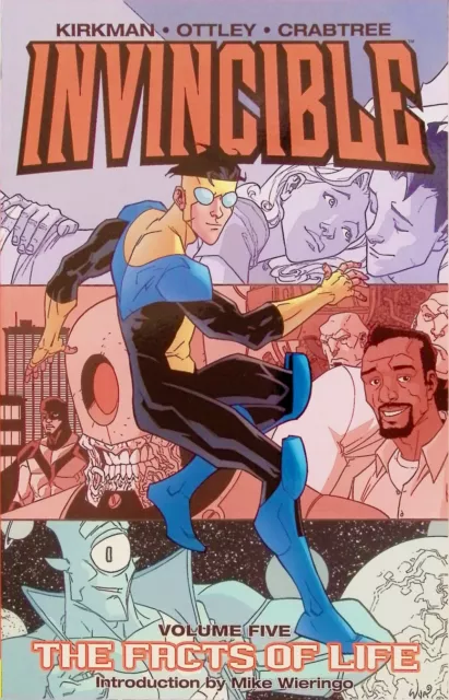 INVINCIBLE Comic TPB Volume 5 — 3rd Print The Facts of Life — 2015 Image VF+