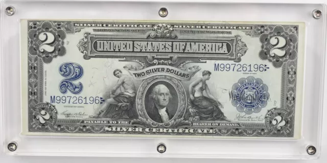 1899 $2 United States Silver Certificate Large Note *7332