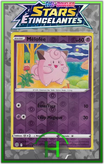 Mélofée Reverse - EB09:Stars Étincelantes - 053/172 - Carte Pokémon Française