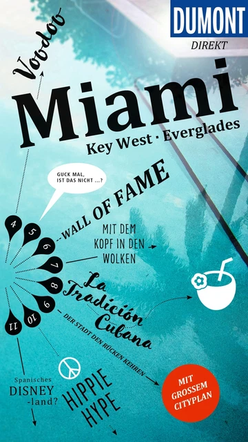 Steffi Kordy DuMont direkt Reiseführer Miami, Key West, Everglades