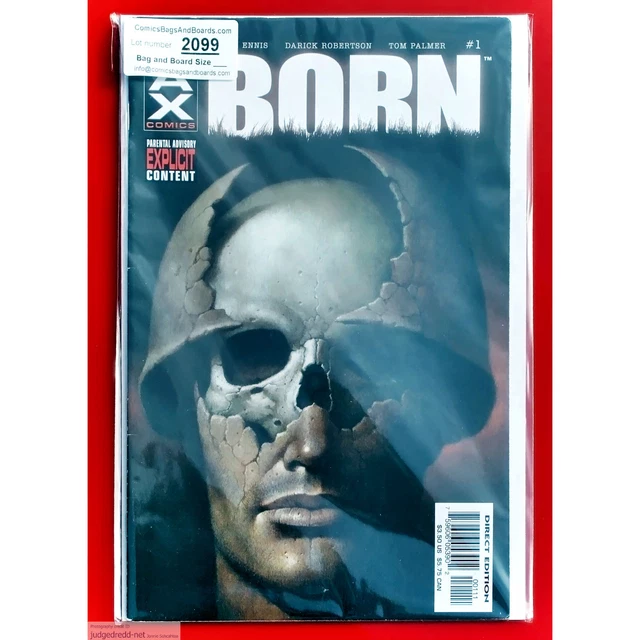 The Punisher # 1 1st Issue Born Marvel Max Comics 1 Comic Bagged 2003 (Lot 2099
