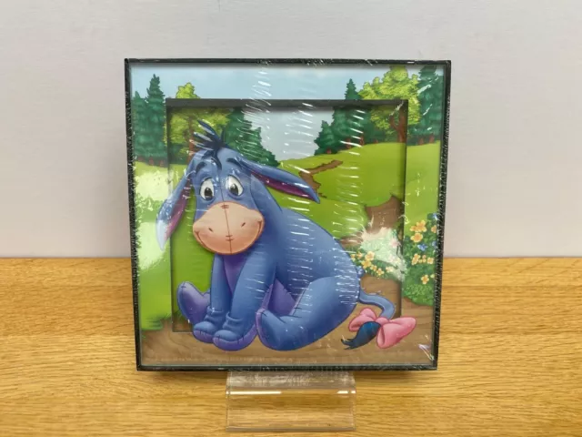 Disney Eeyore Puuhbär Thema Wandbilderrahmen 16x16 cm - NEU