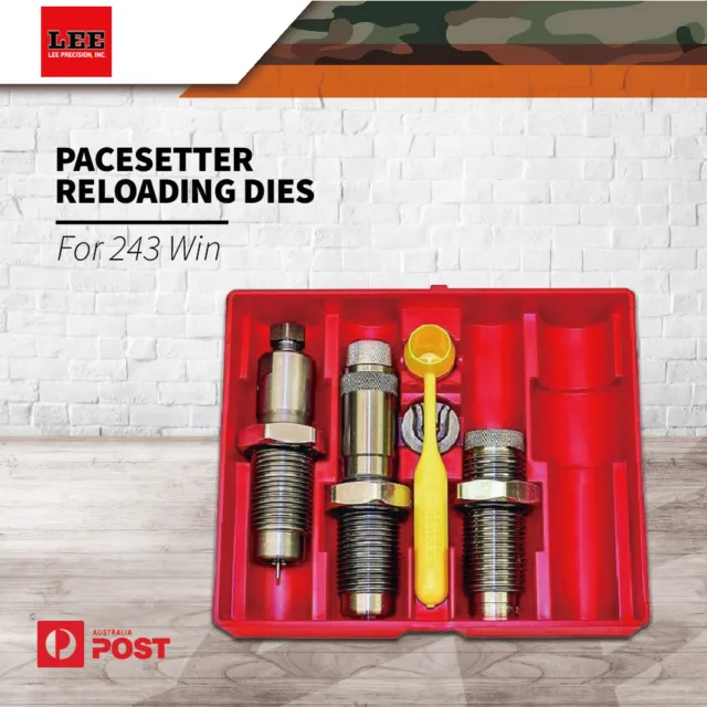 Lee Precision Pacesetter Reloading Dies For 243 Win  # 90504