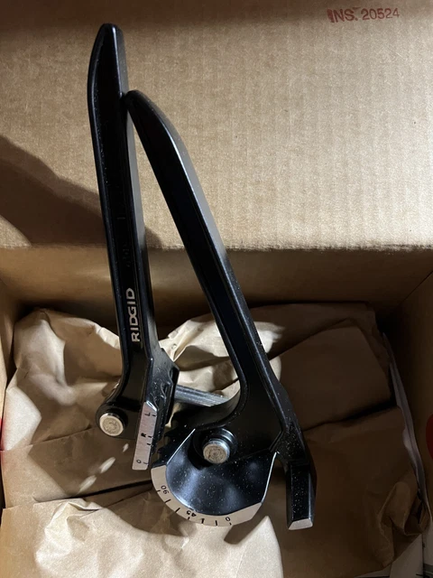 (1) New Ridgid 44852 Tubing Bender Model 456 Tribender 1/4" 5/16" 3/8"