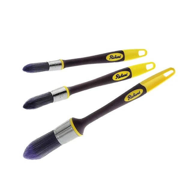 13400 5/8", 3/4" and 1" Trim Paint Brush, 3 Pack. Painting Tool, Trim Paintin