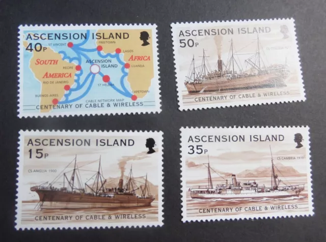 Ascension 1999 Cent Cable Wireless ships SG790/3 UM MNH unmounted mint
