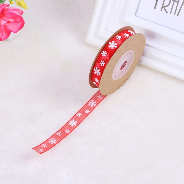 grosgrain ribbon 2x Weihnachten Baum Bögen Bowknot Machen Band Diy Verpackung Ha 2