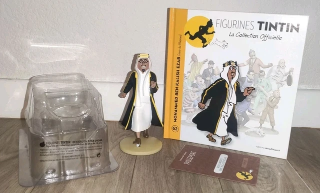 Figurine tintin N° 62 MOHAMMED BEN KALISH Collection officielle