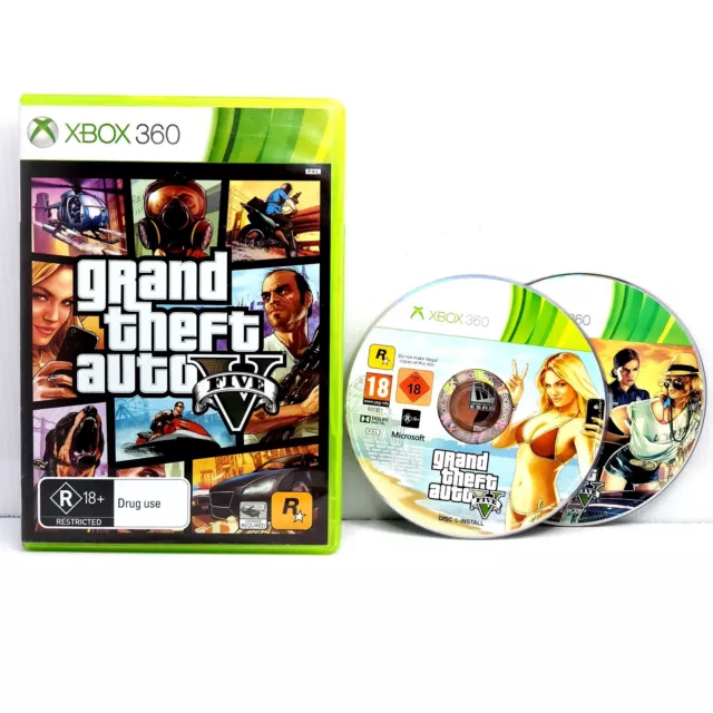 GRAND THEFT AUTO V (Microsoft Xbox 360, 2013) $11.99 - PicClick AU