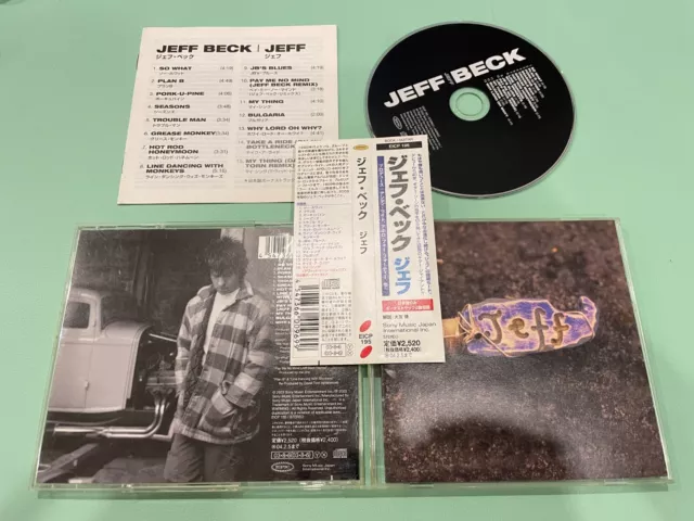 Jeff Beck - Jeff Japan CD OBI (EICP 195)