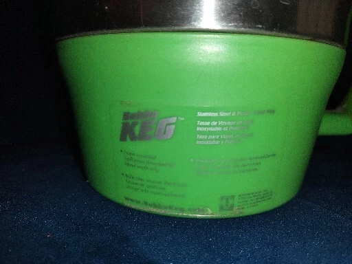 Retro 52 oz Bubba Keg Red Handled Insulated Hat Cold Travel Mug Cup 2