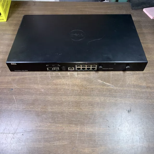 Dell 1Rk29 0A9 Sonicwall Nsa 2600 8-Port Network Security Switch Firewall