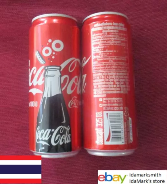 Empty COCA-COLA Coke Can THAILAND 325ml 100 YEARS Celebrate 2015 Asia Collect TH