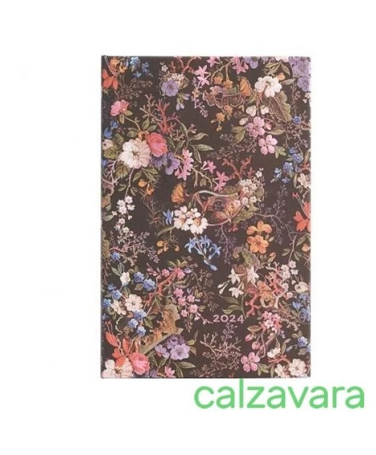 Agenda Quotidien Moleskine 2024 Format Large 13x21 Cm - Couverture Rigide, élastique, Noir
