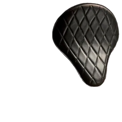 Bobber Chopper Saddle solo seat on frame Harley Sportster 04-20 black