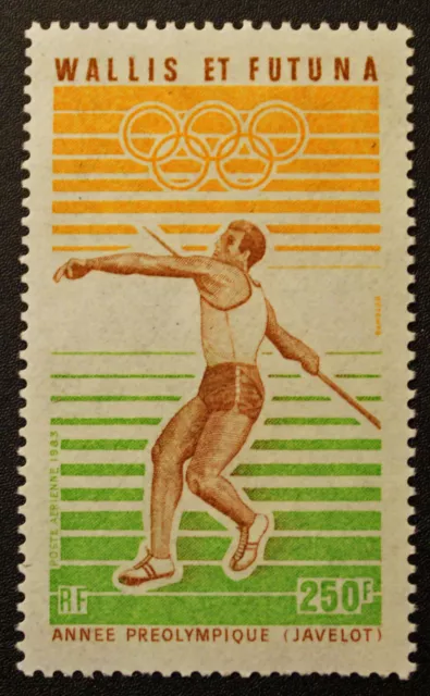 Timbre / Stamp WALLIS ET FUTUNA Yvert et Tellier Aérien n°126 n** (Cyn22)