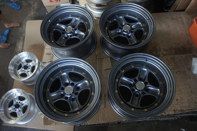 FOR MIATA MX5 civic e30 eg6 datsun ae86 ta22 JDM 4spoke 40 Style 15 ...