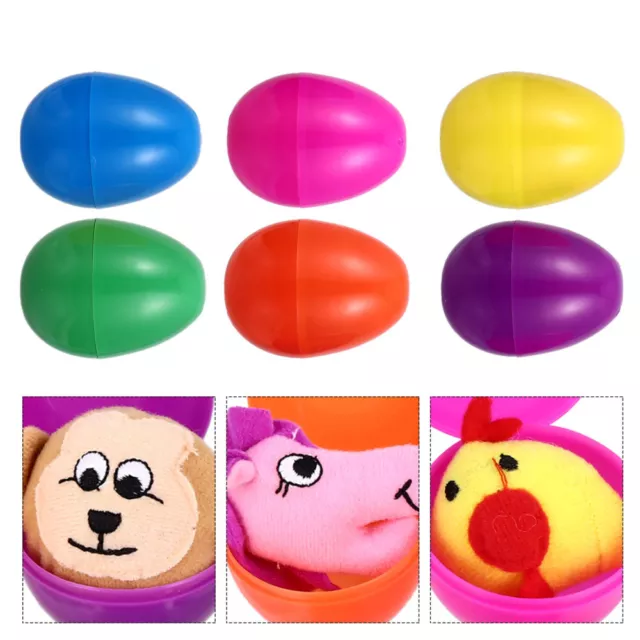 12 Pcs Kids Playset Easter Party Supplies Simulated Eggs Stuffers Toys for Open