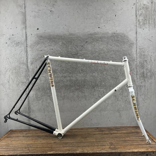 Vintage Schwinn Peloton Frame Set 58 cm Bike Columbus Steel 700c 126 Paramount Vintage Schwinn Peloton Frame Set 58 cm Bike Columbus Steel 700c 126 Paramount
