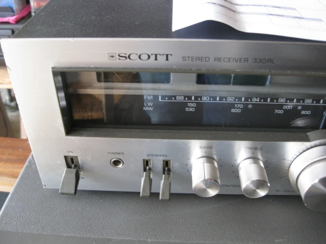 Ampli tuner Scott 330 RL - Photo, audio & vidéo