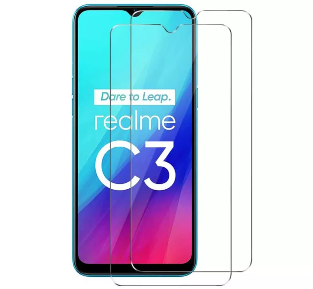 Film Verre Trempé Vitre pour Realme C3 C3i Q2i V3 Pack Lot Protection Écran 9H