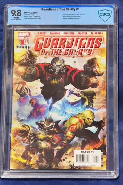 Guardians of the Galaxy #1 Marvel 2008 - CBCS 9.8 First MCU Team Appearance