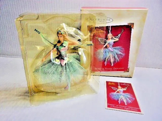 Hallmark 2005 Barbie as Titania Ornament A Midsummer Night's Dream Ballet Fairy