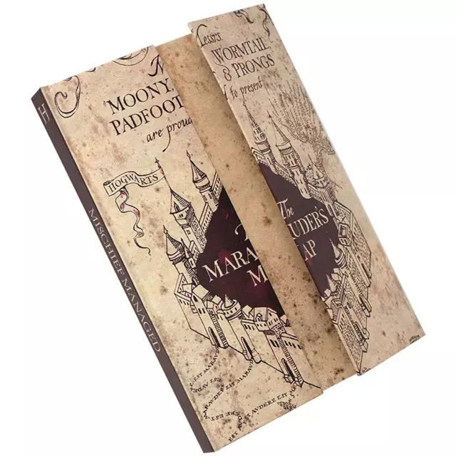 HARRY POTTER MAGNETIC Notebook Marauders Map - Brand New Official  Merchandise £10.49 - PicClick UK