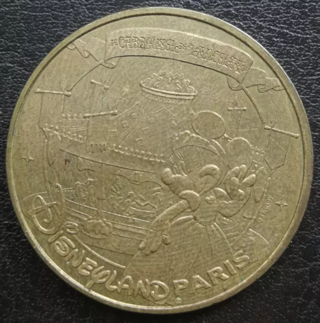 JETON médaille touristique MONNAIE DE PARIS 2018 DISNEYLAND Minnie Carrousel