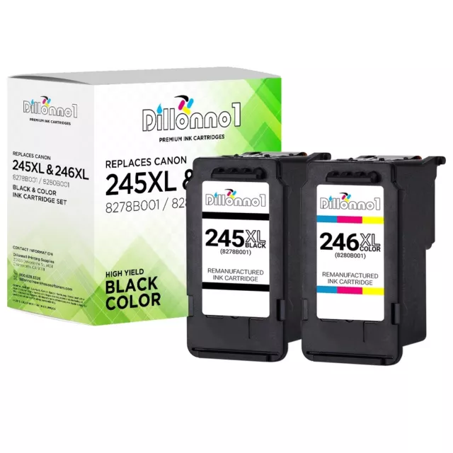 PG245XL CL246XL Ink for Canon PIXMA MG2922 MG2924 MG3020 MG3022 - SHOW INK LEVEL