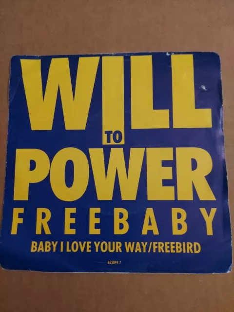 Will To Power CD 1988 CBS Epic EK-40940 Freestyle, Baby I Love Your Way Freebird