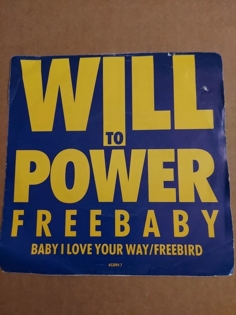 Will To Power CD 1988 CBS Epic EK-40940 Freestyle, Baby I Love Your Way Freebird