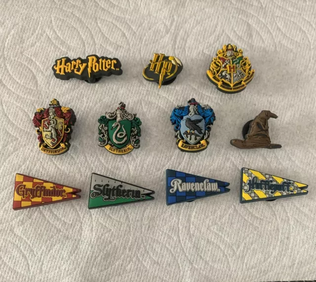 HARRY POTTER JIBBITZ Harry Potter Shoe Charm Hogwarts Gryffindor Jibbitz  Charms $45.00 - PicClick