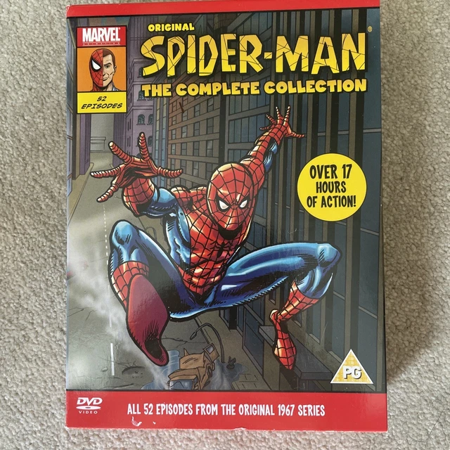 ORIGINAL SPIDER-MAN 1967 Complete Collection Animated Seasons 1 - 3 £62 ...