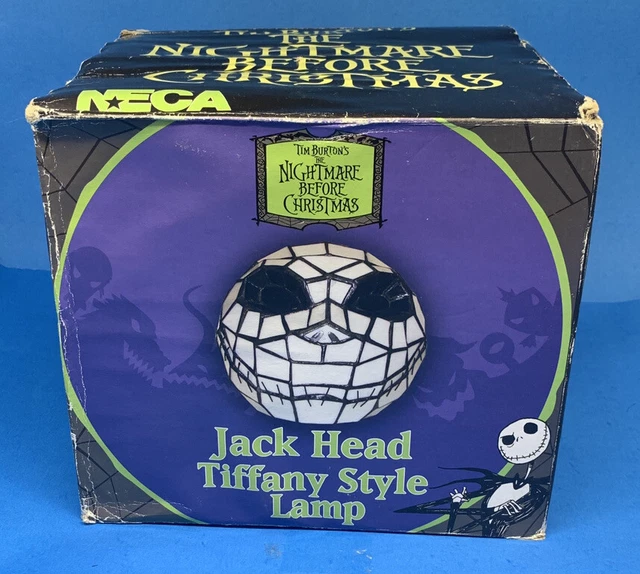 NECA NIGHTMARE BEFORE Christmas Jack Skellington Head Tiffany Style