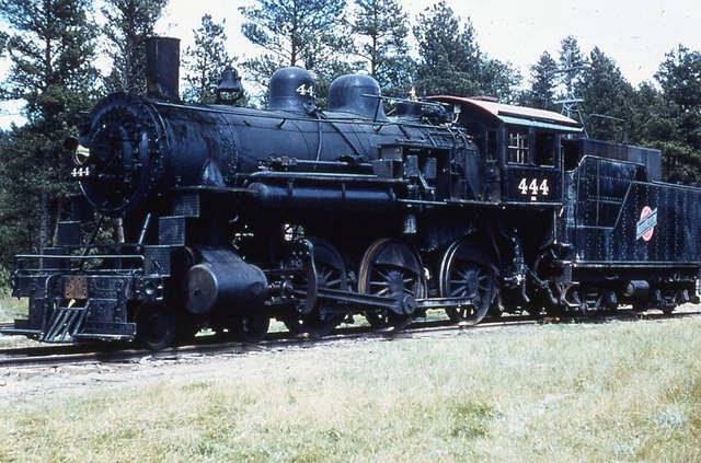 T: Duplicate Slides (9) Misc CNW North Western+Omaha Steam Locomotives
