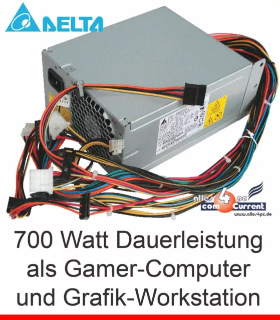 Haut Quaité DELTA DPS-700F 700W Longtimeuse Alimentation Pour Serveur Et Jeu PC