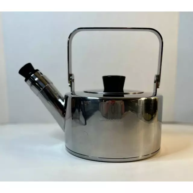 Ikea Kettle Stainless Steel Teapot Vattentat 2qt Water Steam Stovetop  Display
