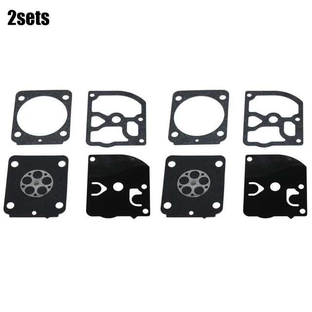 Vergaser-Reparatur-Set Membran Für Husqvarna 40, 45, 49, 51, 55 - Kompatibel Mit Zama RB-45 (2 Stück)