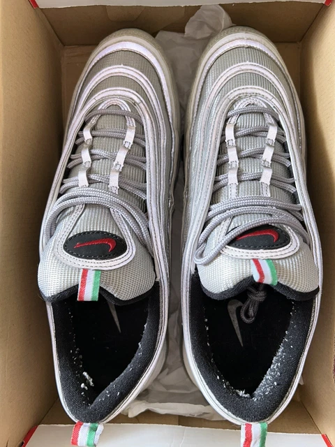ULTRA RARE NIKE AIR MAX 97 SILVER OG QS Limited Edition Italia Air