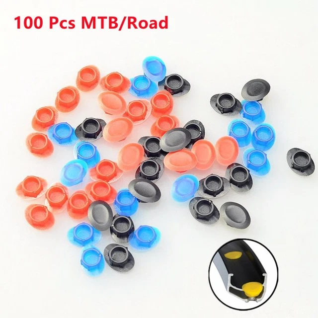 100pcs/bottle Bike Rim Plug ABS Plastic Bicycle Bike Tire Pad MTB Bike